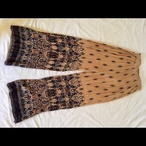 Patterned Palazzo Pants