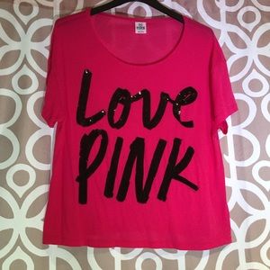 Love PINK Sequin Top