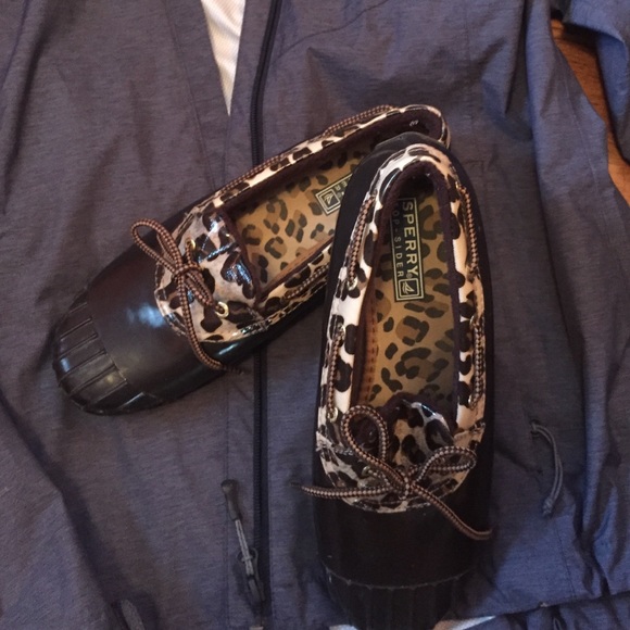 Sperry size 8 womens rain shoes - Picture 2 of 3