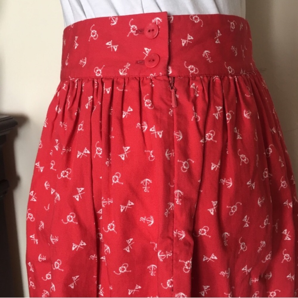 Vineyard Vines Nautical Print Skirt - Picture 6 of 9