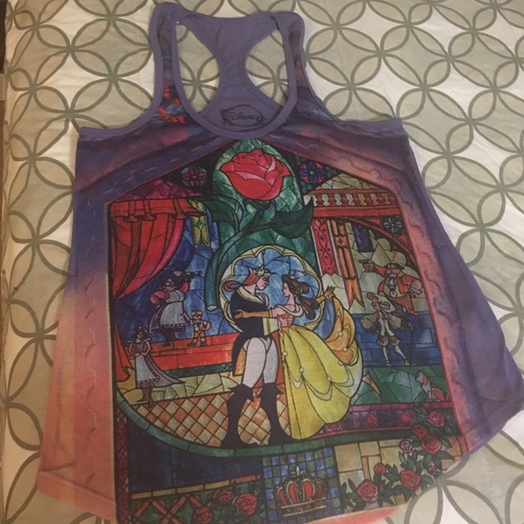Beauty and the beast tank top