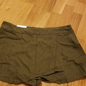 Olive Green Skort by Gap