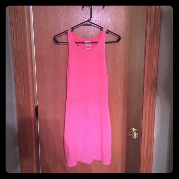 VS pink tank dress. Stretchy