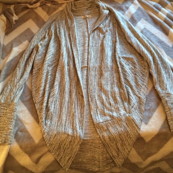 Comfy gray cardigan