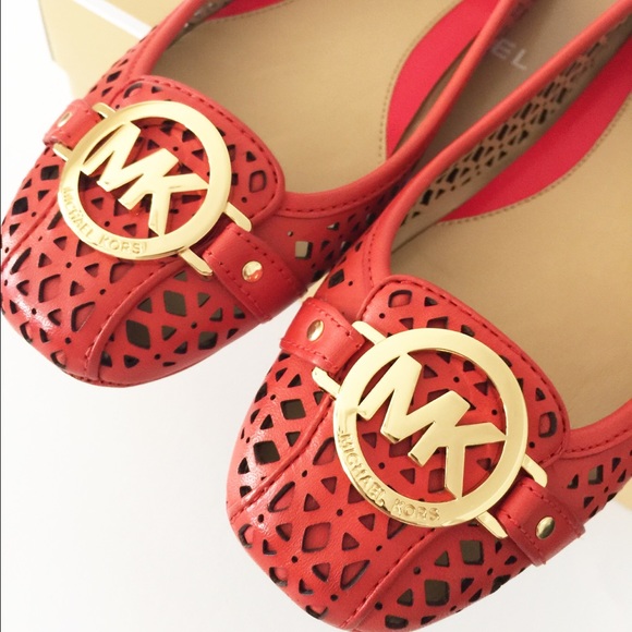 🎉HP🎉NIB Michael Kors Fulton leather flats SZ 7 - Picture 3 of 4