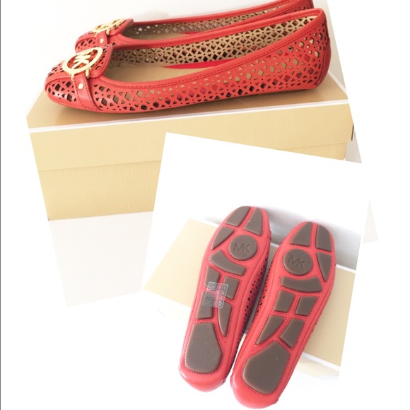 🎉HP🎉NIB Michael Kors Fulton leather flats SZ 7 - Picture 4 of 4
