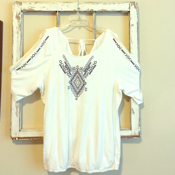 Embroidered Tunic top
