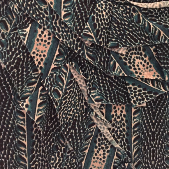 Small Worthington green silky professional top - Picture 2 of 4