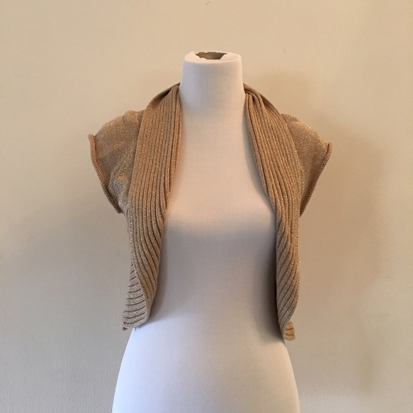 Glittery Cream Cardigan