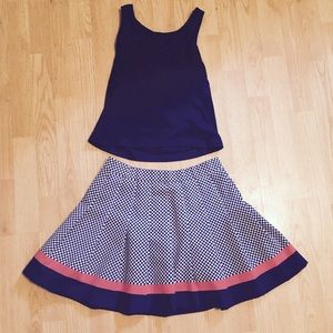 TRETORN checkered tennis skirt