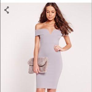 off the shoulder dress