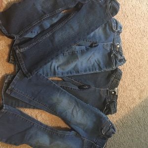 toddler girl jeans (4 pair)