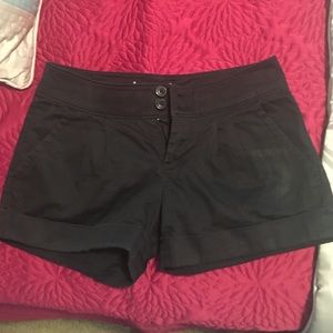 Black shorts