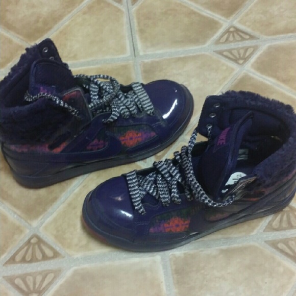 Purple Nike's