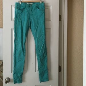 Joe's Jeans Aqua super skinny jeans