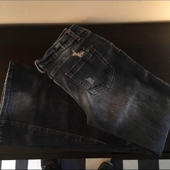 Women's Bisou Bisou Size 4 Flare Jeans - Picture 2 of 4