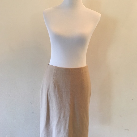 Ann Taylor Khaki Skirt