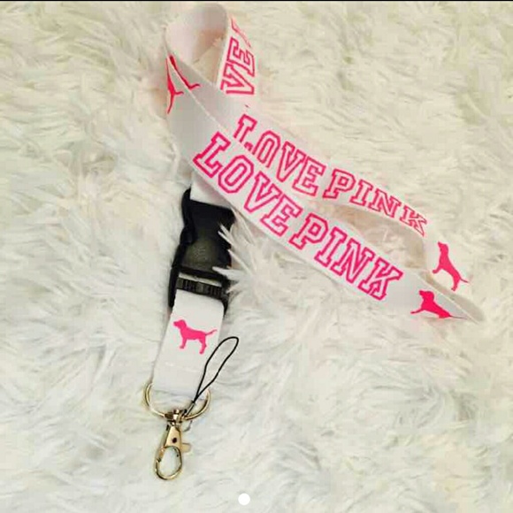New Love Pink Lanyard