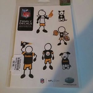 Steelers car stickers