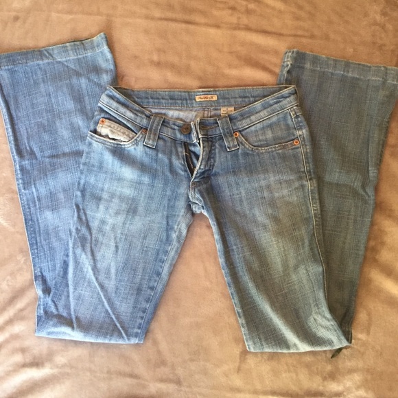 Frankie B Flare Jeans, Size 0, defective zipper