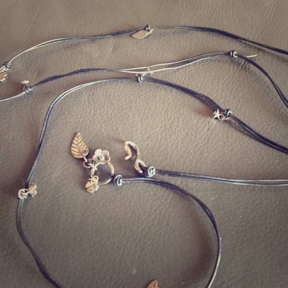 Lucky Brand wrap necklace