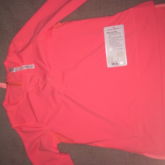 Lulu lemon Warm up Crew