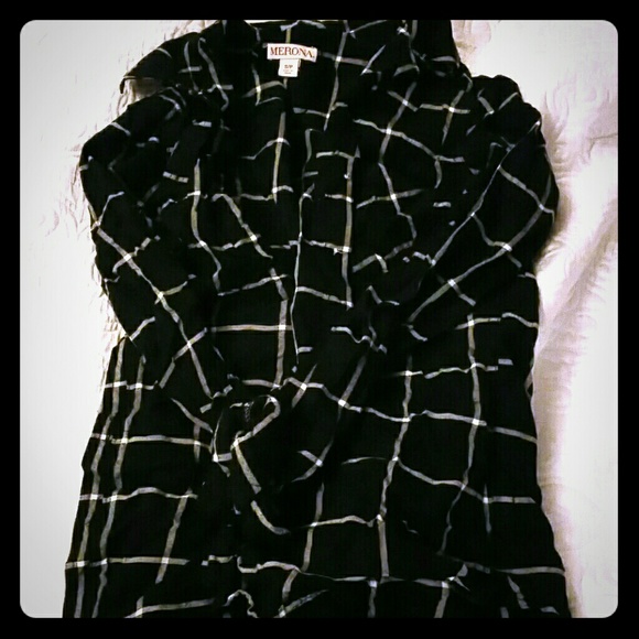 NWOT Merona Flannel Like Button Down