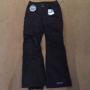 Columbia women's snow pants--black