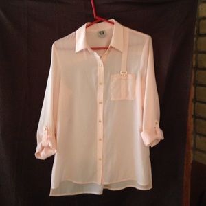 Ann Klein light pink shirts