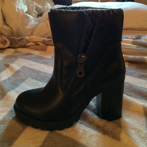 Black booties