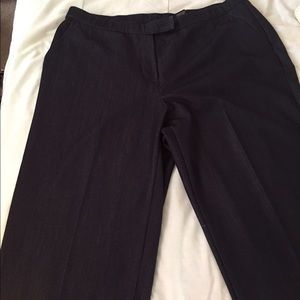 Plus size charcoal grey pants