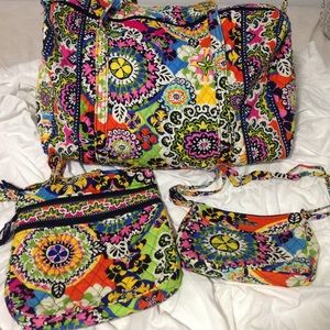 Vera Bradley w/o tags, duffle,cross body, purse.
