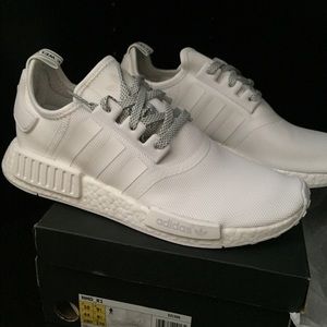 Triple White Adidas NMD