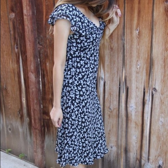 Ralph Lauren Black Floral Dress - Picture 4 of 4