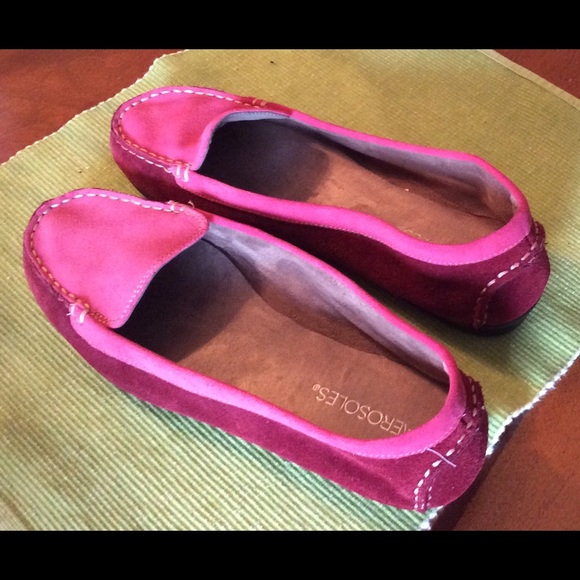 Aerosoles Pink/Wine Loafers, 10M
