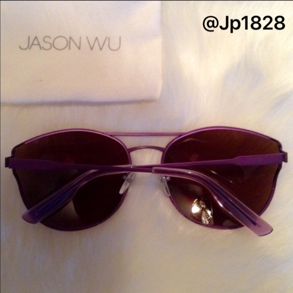 NIB Jason Wu Purple Aviator Sunglasses main image 4