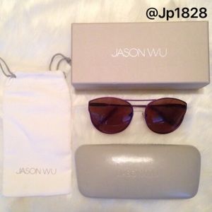 NIB Jason Wu Purple Aviator Sunglasses