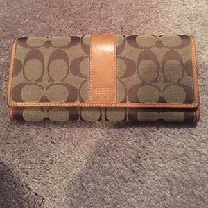 Coach wallet.