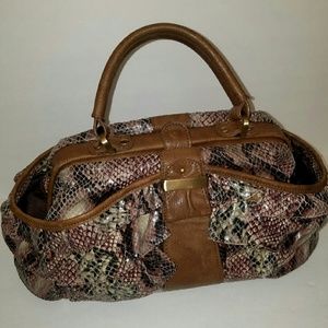 Snakeskin Jessica Simpson handbag