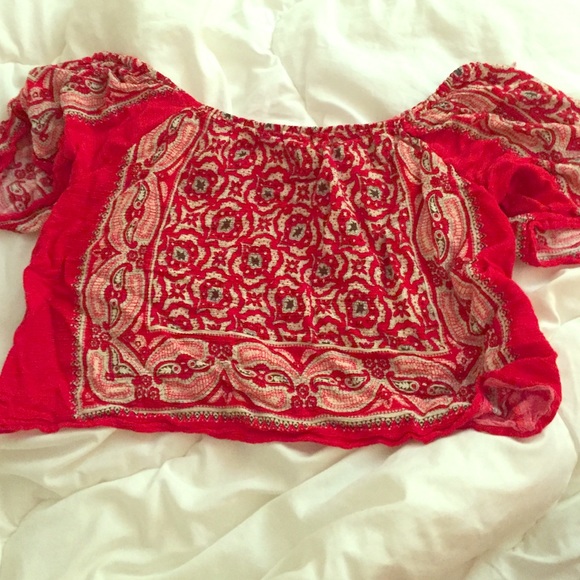 Forever 21 off the shoulder top