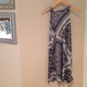 Venus printed mini dress