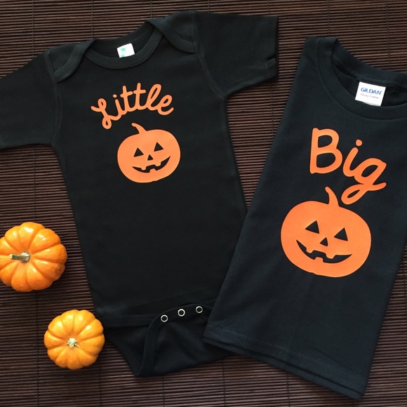 Pumpkin Matching Sibling Shirts - Picture 4 of 4