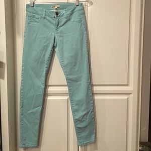 Cabi size 4 Thin Mint Jeans