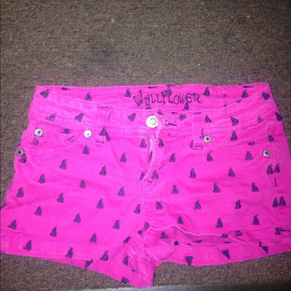 Pink shorts