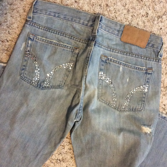 Hollister Rhinestone Jeans
