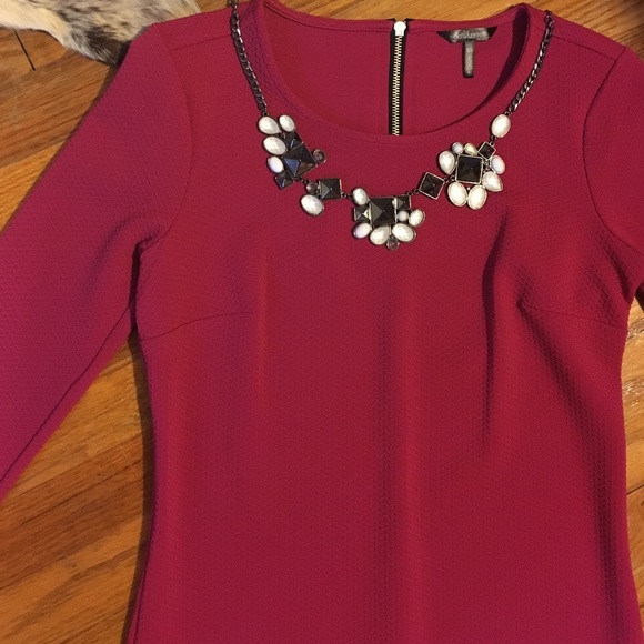 Pink Shift Dress