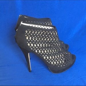 Aldo, Black Coasen Heeled Bootie
