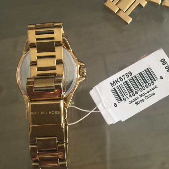 Michael Kors gold watch