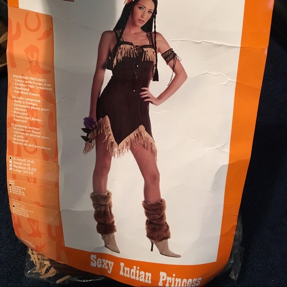 Halloween custom!!’Sexy Indian princess custom Extra small 4-6