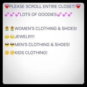 ❤️Women's Clothing/Shoes, Jewelry, Men's, Kids❤️